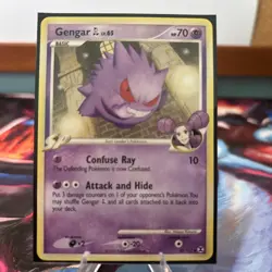 Pokemon TCG Gengar GL LV65 Rising Rivals Card 40/111 2009 - Image 1