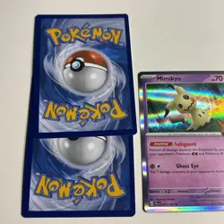 2023 Pokemon Trick or Trade x3 Card Lot Mimikyu 097/193 - Image 4