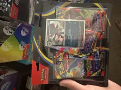 Pokemon Phantasma Flames Booster Pack Lot with Weavile Basic Card, English - Image 1