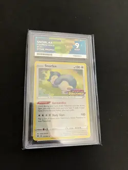 Snorlax 131/185 ACE 9 MINT Vivid Voltage Stamped Pokemon Card Cosmo Holo Promo - Image 1