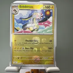 Pokemon TCG Elektross 32/86 Black Bolt Masterball Reverse Holo - Image 1