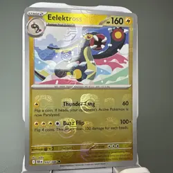Pokemon TCG Elektross 32/86 Black Bolt Masterball Reverse Holo - Image 3