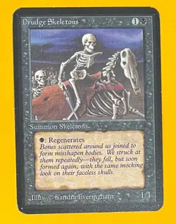 MTG DRUDGE SKELETONS Alpha (OldManMTG 012-865) - Image 1