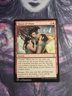 Throes of Chaos Commander: Adventures in the Forgotten Realms Regular - Image 1