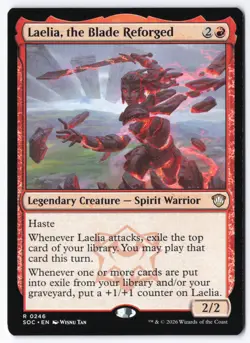 Laelia, the Blade Reforged 246 Commander: Secrets of Strixhaven - Image 1