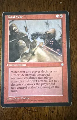 Total War Ice Age Regular Magic, The Gathering MTG M/HP - Image 1