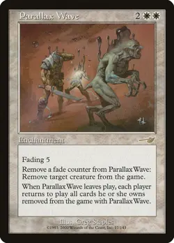 Parallax Wave - MtG Nemesis - R017 NM 2000 - Image 1