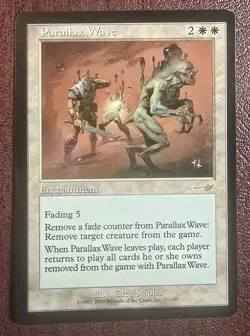 Parallax Wave - MtG Nemesis - R017 NM 2000 - Image 2