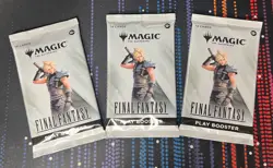 🔥 Magic the Gathering: Final Fantasy - Play Booster Pack - New Factory Sealed - Image 1