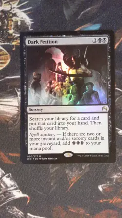 Foil Dark Petition - Magic Origins (ORI) Magic The Gathering MTG - Image 1