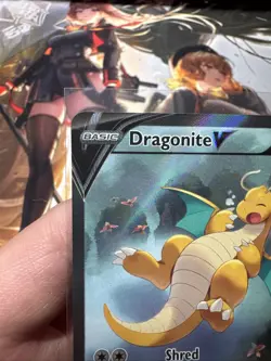 Dragonite V Alt Art 192/203 Evolving Skies Pokemon TCG Well Centered NM - Image 3