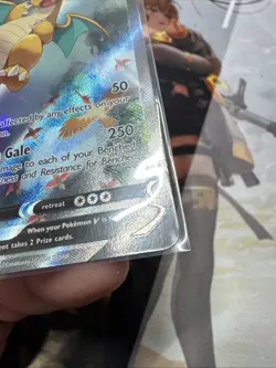 Dragonite V Alt Art 192/203 Evolving Skies Pokemon TCG Well Centered NM - Image 5