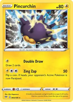 Lightning Type Pokemon, Pokemon Cards, Pokemon TCG, Variety Listing 3 - Image 4