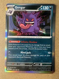 Gengar 050/088 - Holo Rare - Pokemon TCG: Perfect Order - English NM - Image 1