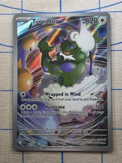 Tornadus - 210 (Pokemon Center Exclusive) Sv: Scarlet & Violet Promo Holo - Image 1