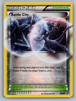 Battle City BW39 Holo Promo Black And White Promo Pokemon Holo Moderately Played - Image 1