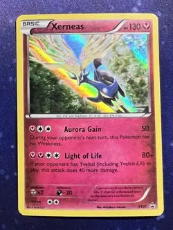 Pokemon TCG 2014 - Xerneas XY31 - Black Star Promo - Holo Rare - LP - Image 1