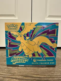 Pokemon TCG Ascended Heroes ETB Pokemon Center Exclusive PC SEALED READ DESCR #2 - Image 1