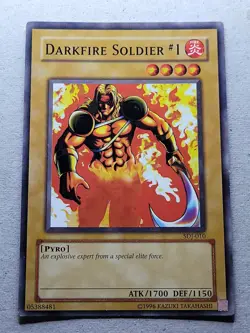 Darkfire Soldier #1 - SDJ-010 - Unlimited - Yu-Gi-Oh - Image 1