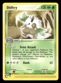 Shiftry 22/100 NM Rare Sandstorm 2003 Pokemon TCG - Image 1
