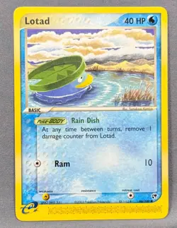 NM Lotad 66/100 Sandstorm Pokemon Tomokazu Komiya eReader - Image 1
