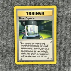 Pokemon Neo Genesis Time Capsule 90/111 Rare NM Trainer - Image 1