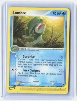 Lombre 46/100 Uncommon Sandstorm Pokemon Near Mint - Image 1