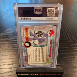 POLIWRATH - 1999 TOPPS Pokemon TV - PSA MINT 9 - #62 - Image 2