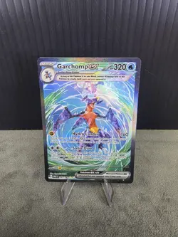 Garchomp EX 245/182 Paradox Rift Pokemon TCG Special Illustration Rare English - Image 1