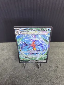Garchomp EX 245/182 Paradox Rift Pokemon TCG Special Illustration Rare English - Image 5