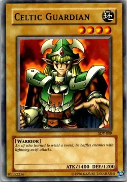 Celtic Guardian SDY-009 Yugioh LP - Image 1