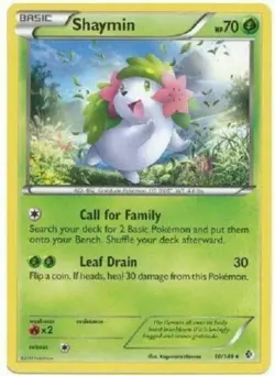 Shaymin 10/149 B&W Boundaries Crossed RARE PERFECT MINT! Pokemon - Image 1