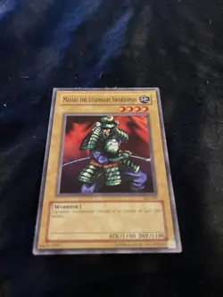Yu-Gi-Oh TCG Masaki The Legendary Swordsman SDJ-007 Unlimited Common HP-MP - Image 2