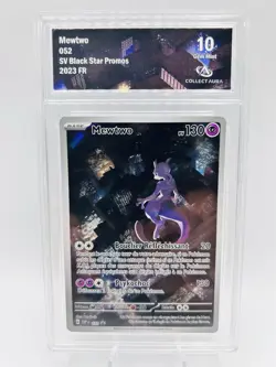 CA 10 Carte Pokemon Mewtwo SVP 052 Promo Ecarlate & Violet Fr - Image 2