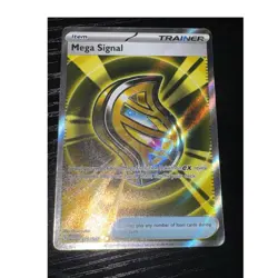 Pokemon TCG Mega Signal Ultra Rare Holo Trainer Mega Evolution 171/132 English - Image 1