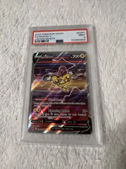 Raikou V Full Art PSA 9 Mint 2023 Pokemon Crown Zenith GG41 - Image 1