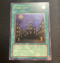 Dark City - POTD-EN048 - 1st Edition - Ultimate Rare - Yugioh! - VLP/LP - Image 1