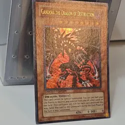 Yu-Gi-Oh! TCG Gandora The Dragon Of Destruction JUMP-EN028 LIMITED NM/M GEM - Image 3