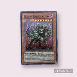 Yugioh TCG Phantom Beast Rock-Lizard FOTB-ENSE1 Limited Edition NM Holo - Image 1