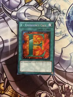 (SRH) Yu-Gi-Oh E-Emergency Call RYMP-EN024 Secret Rare Unlimited VLP - Image 1