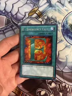 (SRH) Yu-Gi-Oh E-Emergency Call RYMP-EN024 Secret Rare Unlimited VLP - Image 2