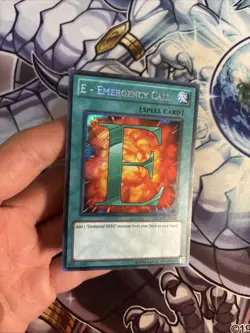 (SRH) Yu-Gi-Oh E-Emergency Call RYMP-EN024 Secret Rare Unlimited VLP - Image 3