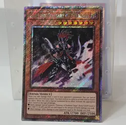 Yu-Gi-Oh! TCG Gorz the Emissary of Darkness RA03-EN210 Platinum Secret NM/M GEM - Image 1