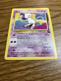 Pokemon -Mew 2000 Promo Black Star #8 Mew Non-Holo - Image 2