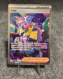 Pokemon TCG: SV - Paldean Fates, Iono 237/091 SIR, NM - Image 1