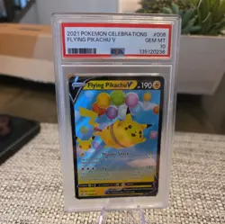 Flying Pikachu V 006/025 Pokemon Celebrations Card - PSA 10 GEM MT - Image 1