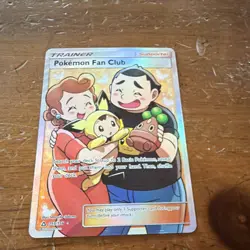 Pokemon Fan Club 155/156 Sm-Ultra Prism Full Art Holo Ultra Rare 2018 Sakuma - Image 1