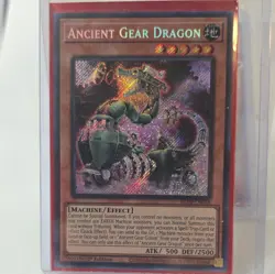 Yu-Gi-Oh Ancient Gear Dragon BLTR-EN048 Secret Rare 1st Edition HOLO NM/M - Image 1