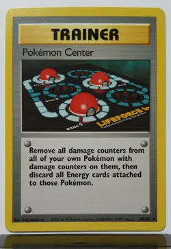 Pokemon Center 85/102 - NM / M - Base Set Pokemon Card - $2 Combined Shipping - Image 1