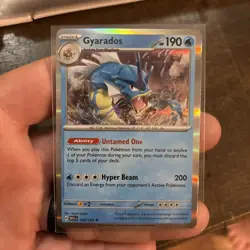 Gyarados 130/165 - Pokemon TCG Scarlet & Violet 151 - Near Mint (NM) - Holo Rare - Image 1